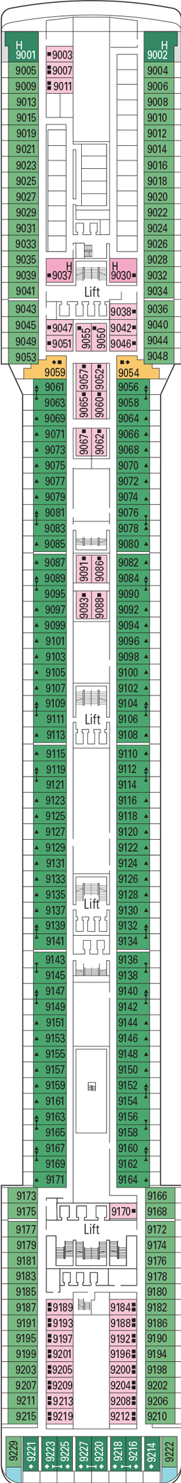 Plan for 9 - Panarea Deck