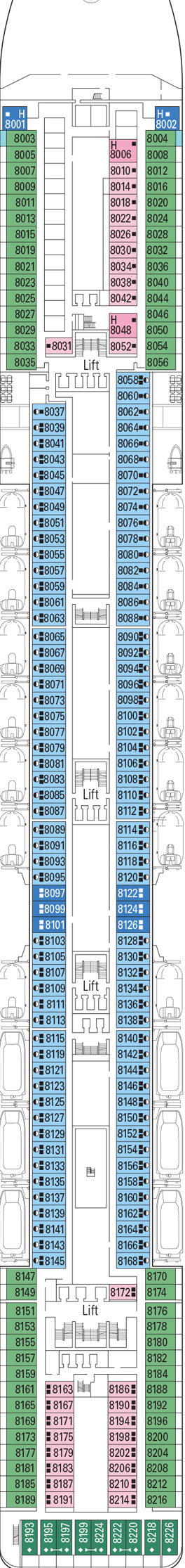 Plan for 8 - Camogli Deck