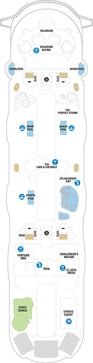 Plan for Deck 15