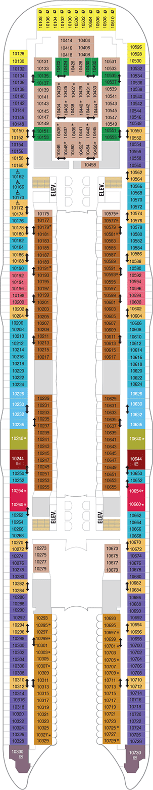 Plan for Deck 10