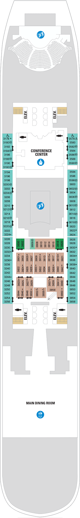 Plan for Deck 3