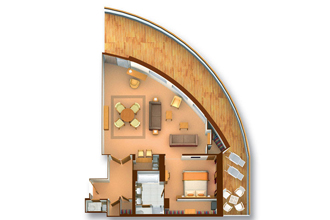 Sample Cabin Image for Category Code SS (Signature Suite)