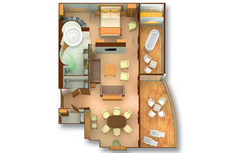 Sample Cabin Image for Category Code WG (Wintergarden Suite)