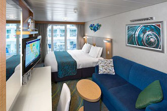 Sample Cabin Image for Category Code 1I (Boardwalk View Balcony)