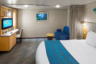Sample Cabin Image for Category Code 1R (Spacious Interior)
