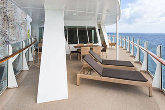 Sample Cabin Image for Category Code A1 (Spacious AquaTheater Suite w/ Lg Balcony-2bedrooms)