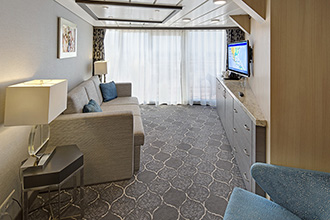 Sample Cabin Image for Category Code A3 (AquaTheater Suite - 1 bedroom)