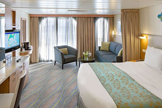 Sample Cabin Image for Category Code J4 (Junior Balcony Suite)