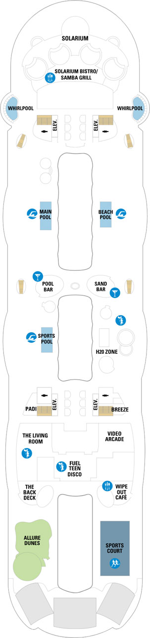 Plan for Deck 15
