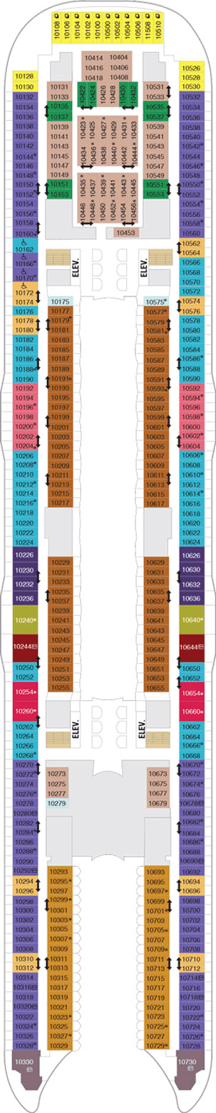 Plan for Deck 10