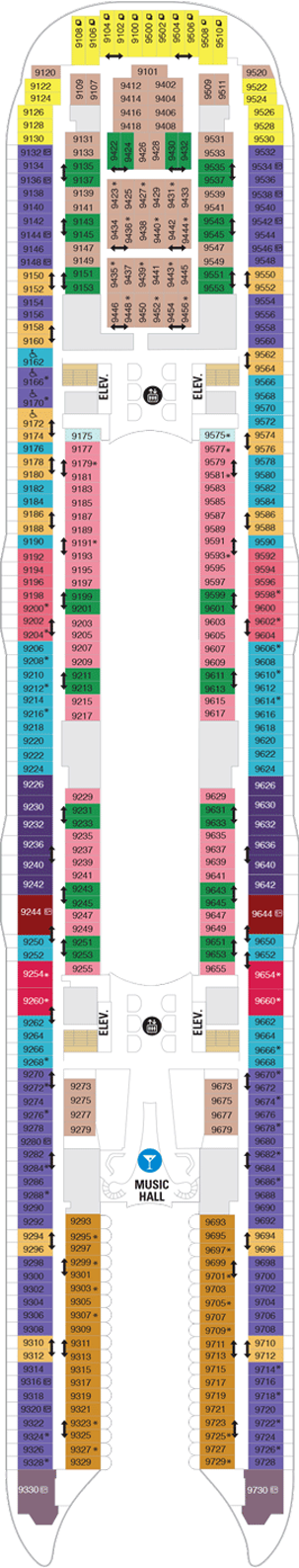 Plan for Deck 9