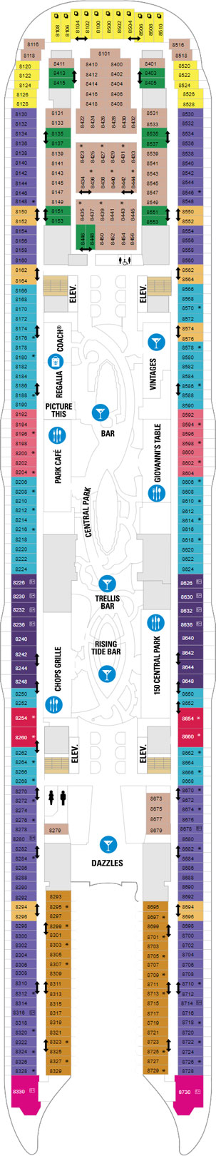 Plan for Deck 8