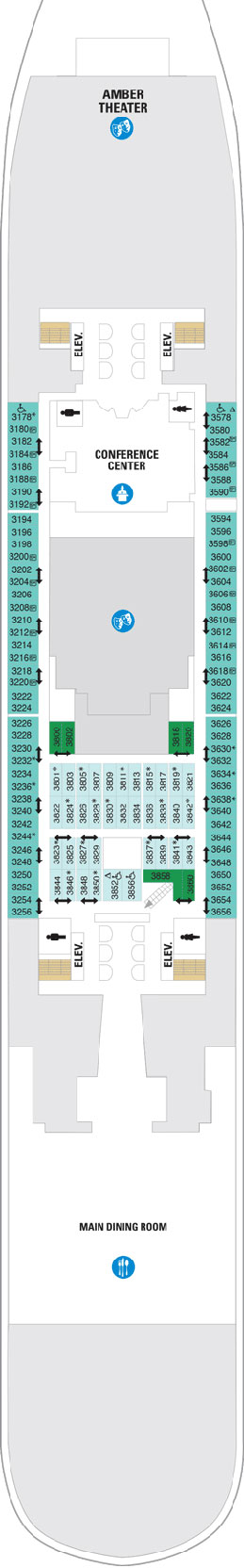 Plan for Deck 3