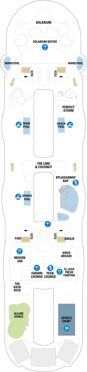 Plan for Deck 15