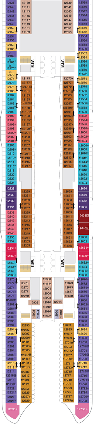 Plan for Deck 12