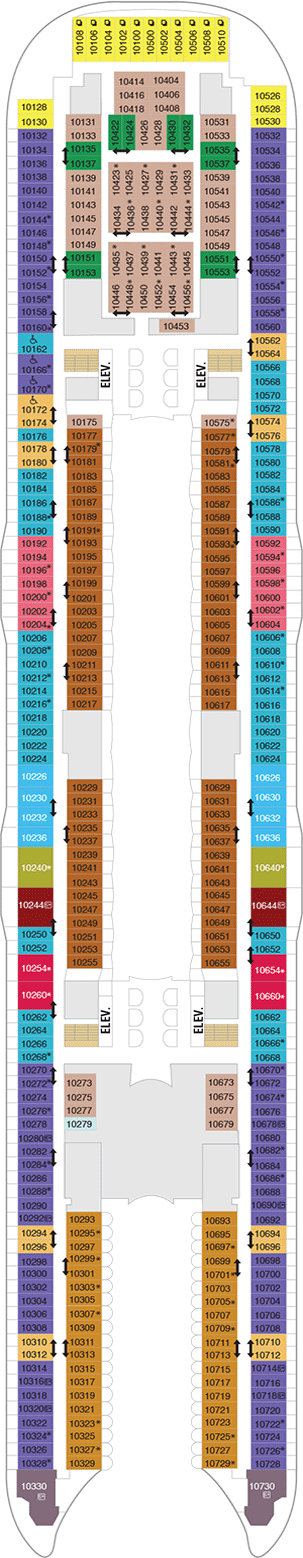 Plan for Deck 10