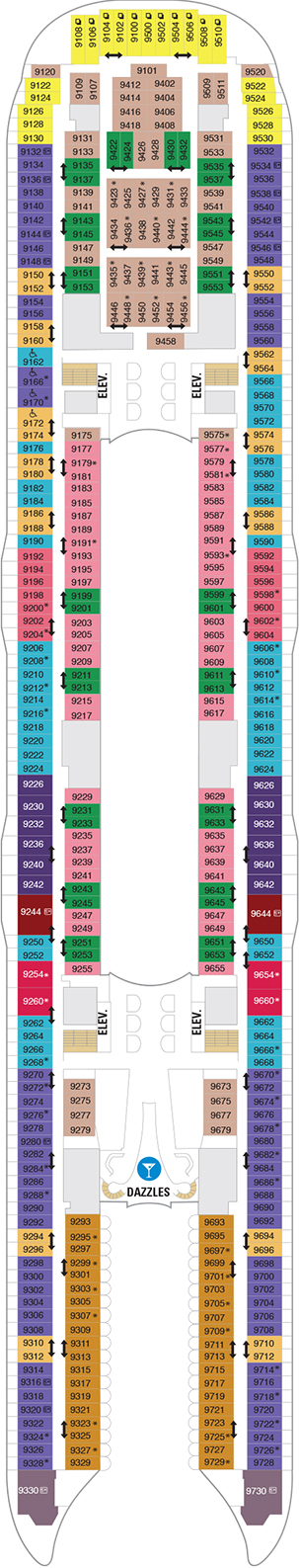 Plan for Deck 9
