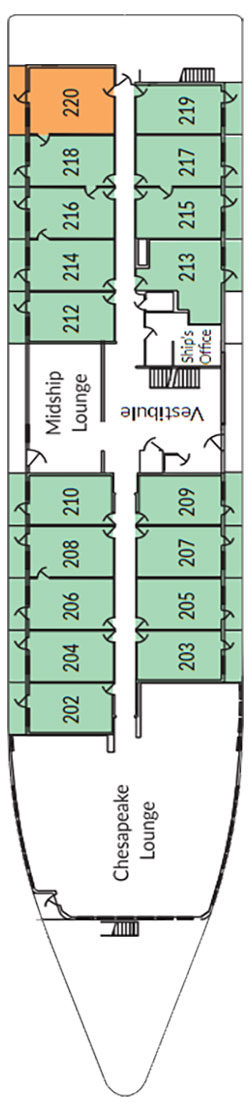 Plan for Deck 2
