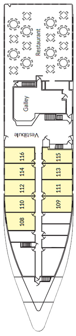 Plan for Main Deck