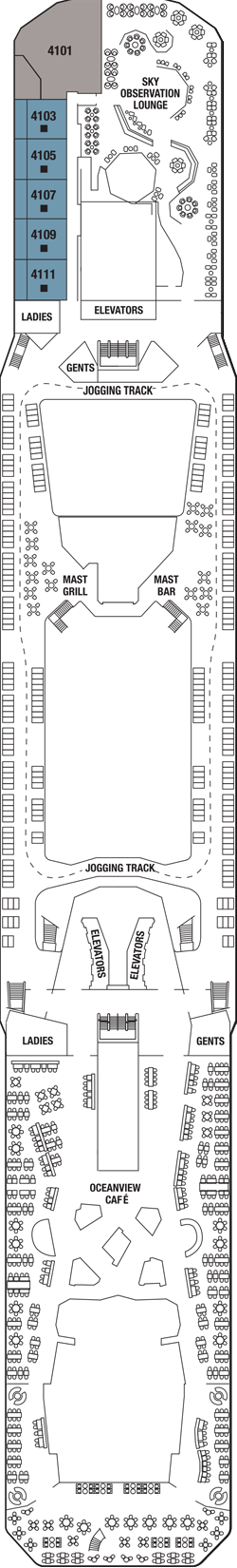 Plan for Deck 14