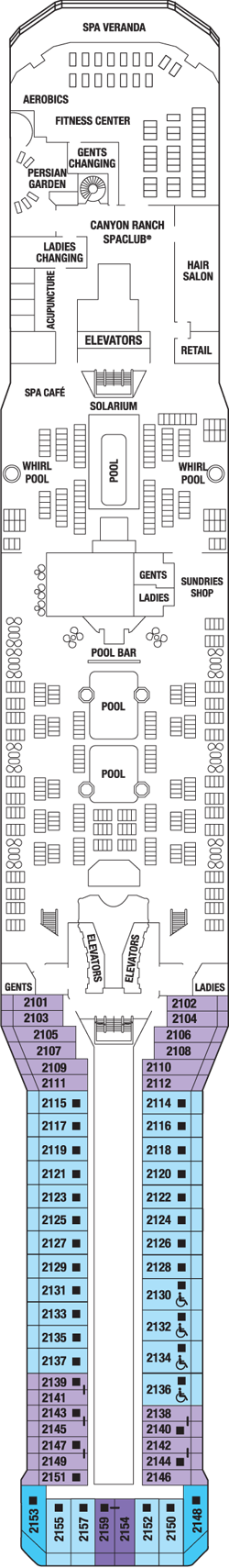 Plan for Deck 12