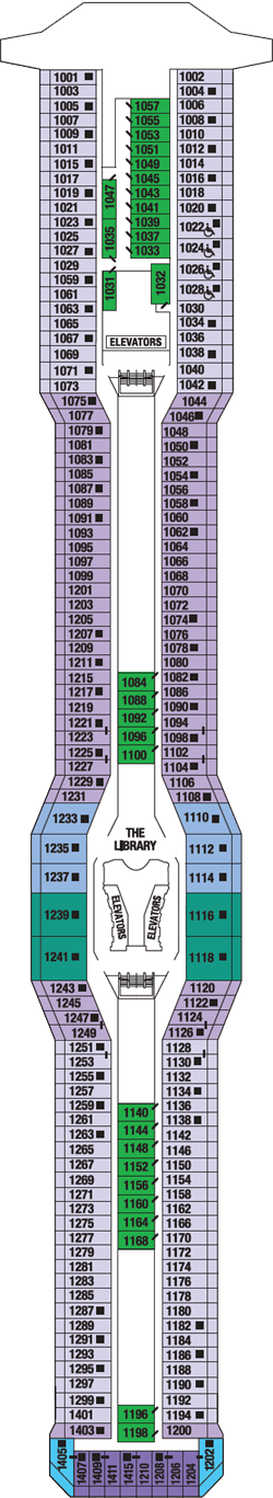 Plan for Deck 10