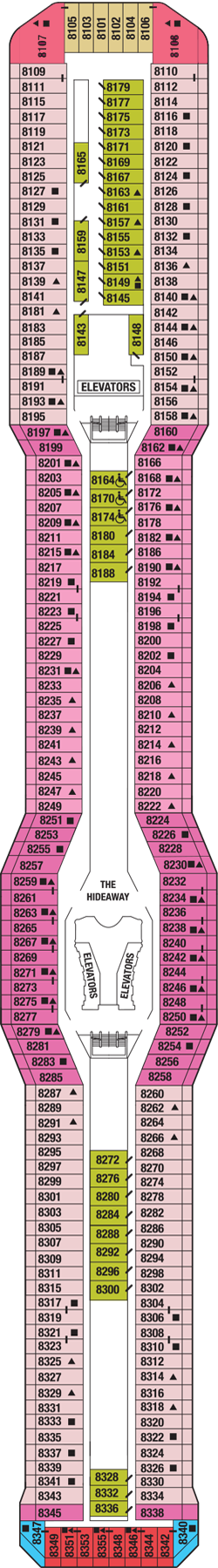 Plan for Deck 8