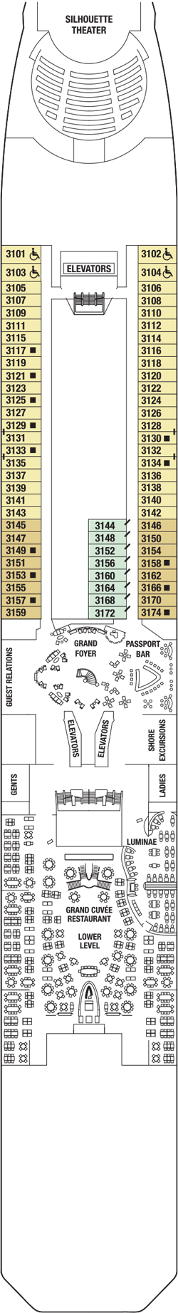 Plan for Deck 3