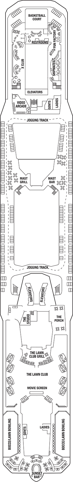 Plan for Deck 15