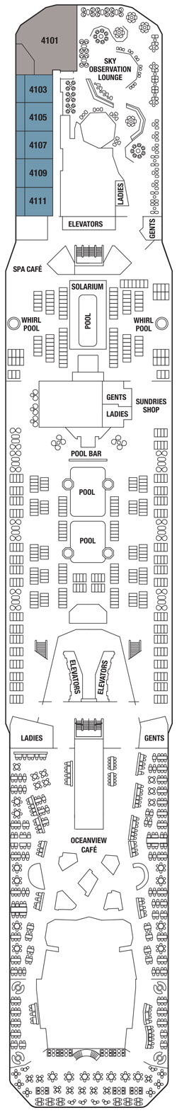 Plan for Deck 14