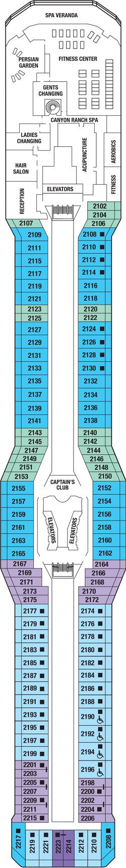 Plan for Deck 12