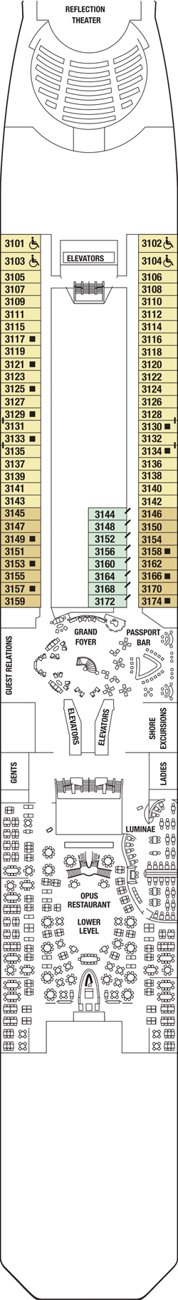 Plan for Deck 3