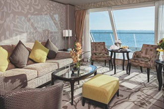 Sample Cabin Image for Category Code GS (Grand Suite with ocean view balcony)
