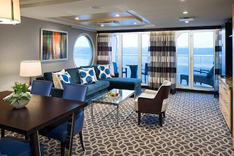 Sample Cabin Image for Category Code OS (Owner's Suite - 1 Bedroom)