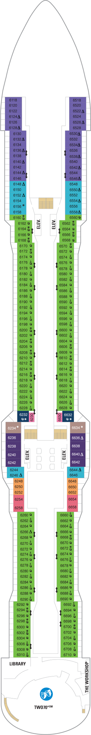 Plan for Deck 6