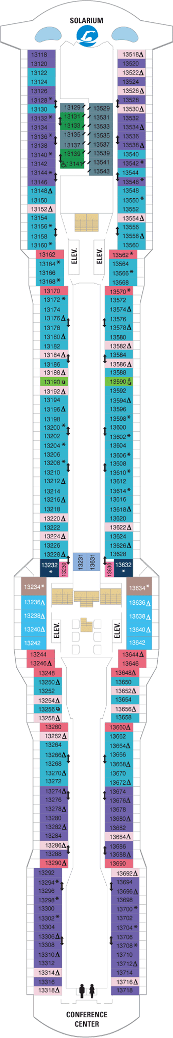 Plan for Deck 13