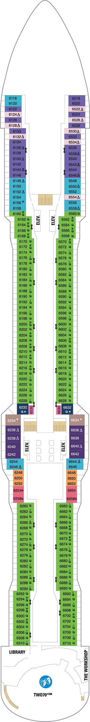 Plan for Deck 6