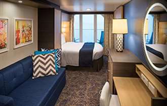 Sample Cabin Image for Category Code CB (Connecting Oceanview Balcony)