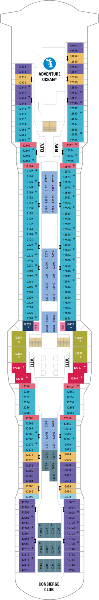 Plan for Deck 12