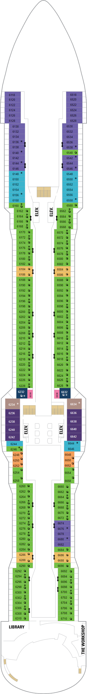 Plan for Deck 6