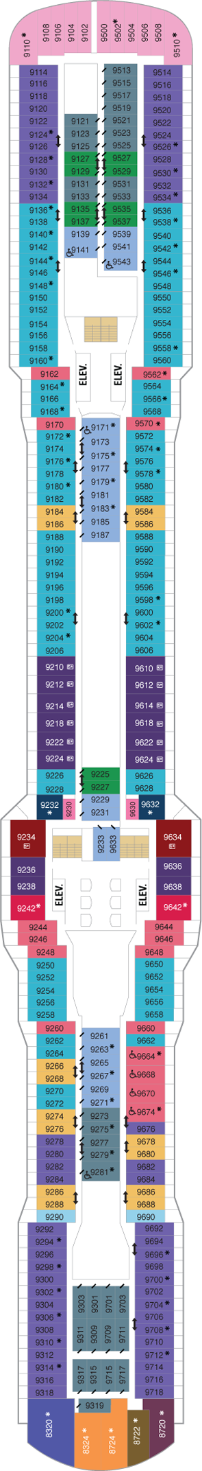 Plan for Deck 9