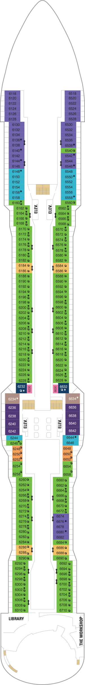 Plan for Deck 6