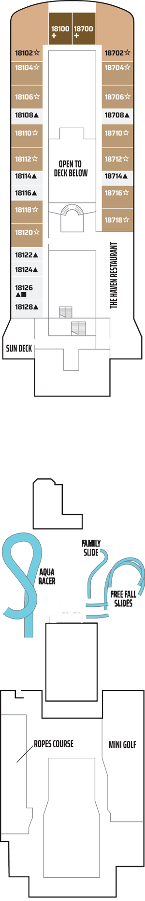 Plan for Deck 18