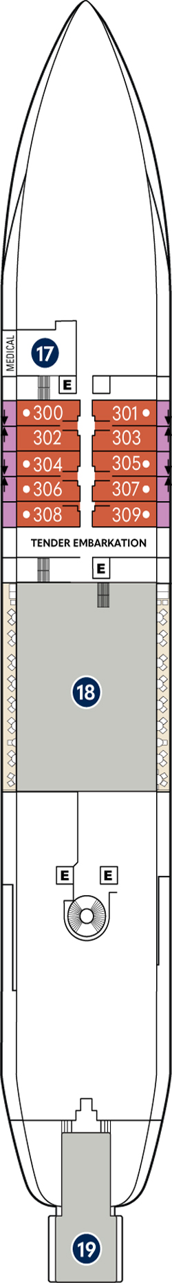 Plan for Deck 3