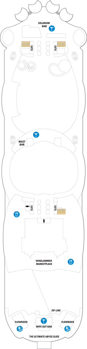 Plan for Deck 16