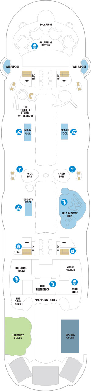 Plan for Deck 15