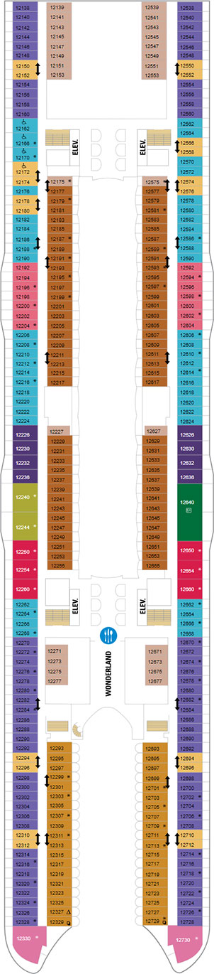 Plan for Deck 12