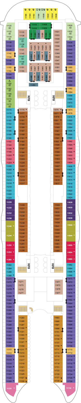 Plan for Deck 11