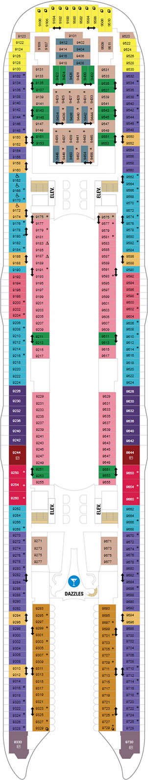 Plan for Deck 9