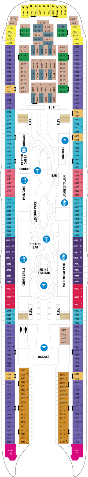 Plan for Deck 8